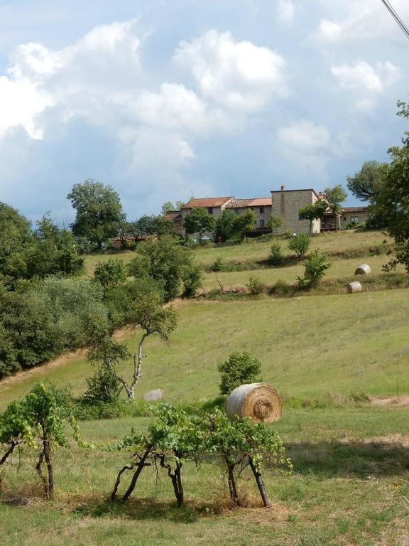 Poggio A Poppi Villa Bagian luar foto