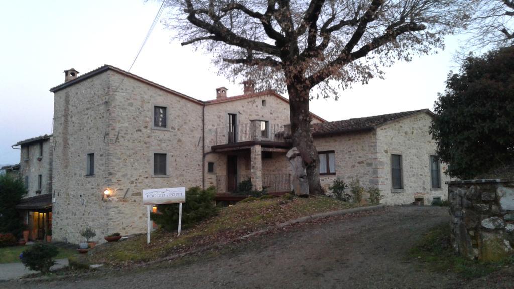 Poggio A Poppi Villa Bagian luar foto