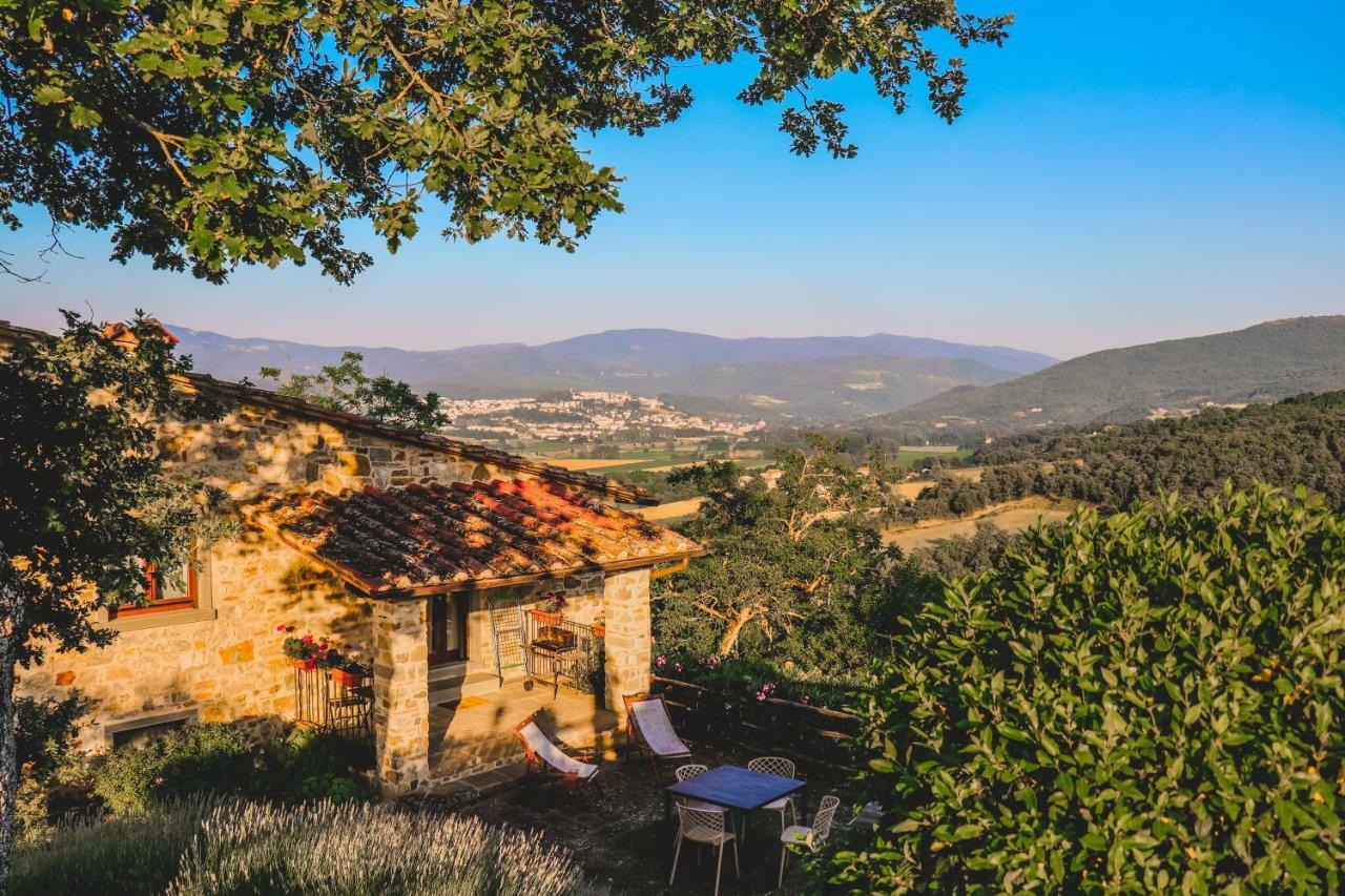 Poggio A Poppi Villa Bagian luar foto