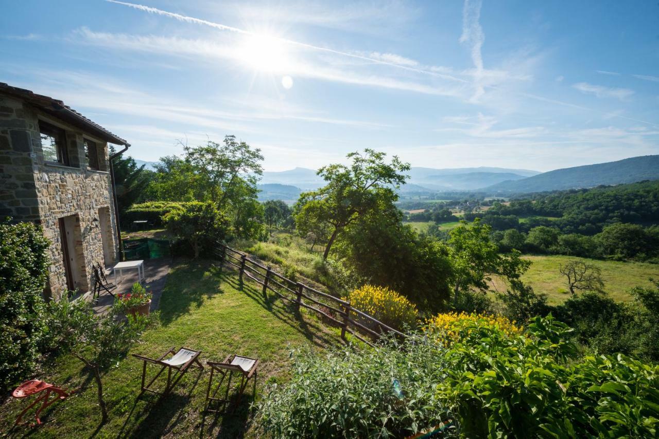 Poggio A Poppi Villa Bagian luar foto