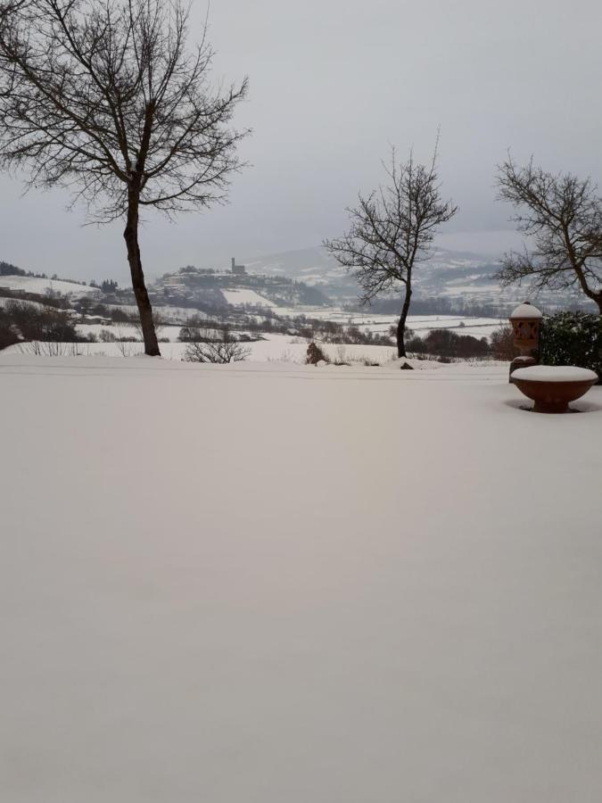 Poggio A Poppi Villa Bagian luar foto