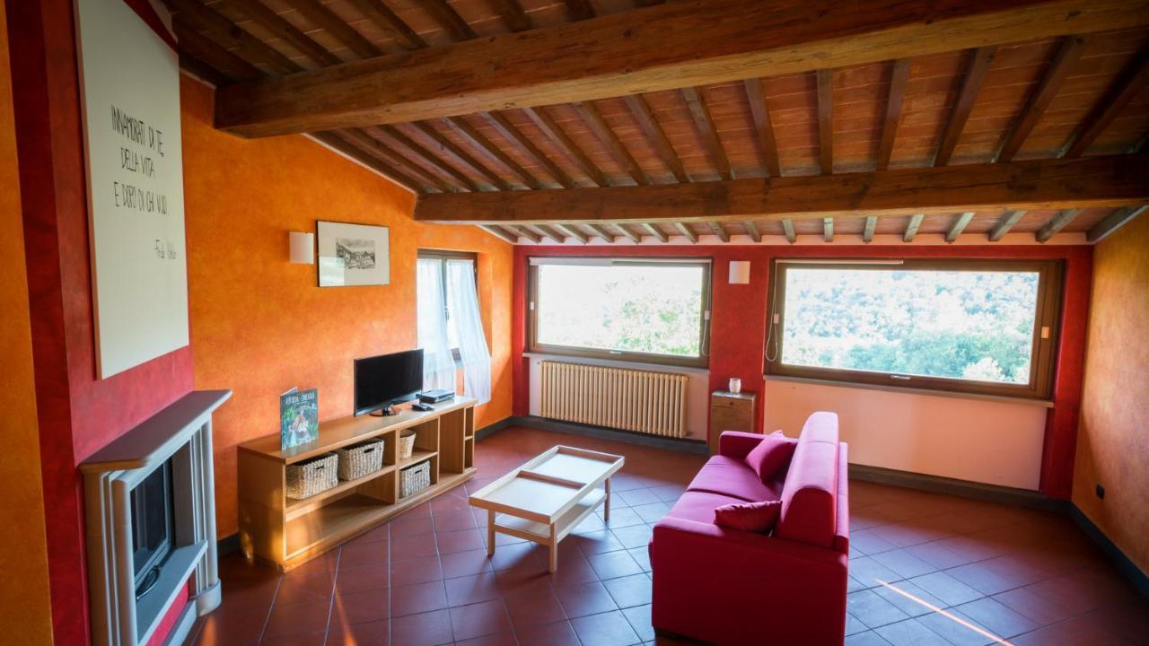 Poggio A Poppi Villa Bagian luar foto
